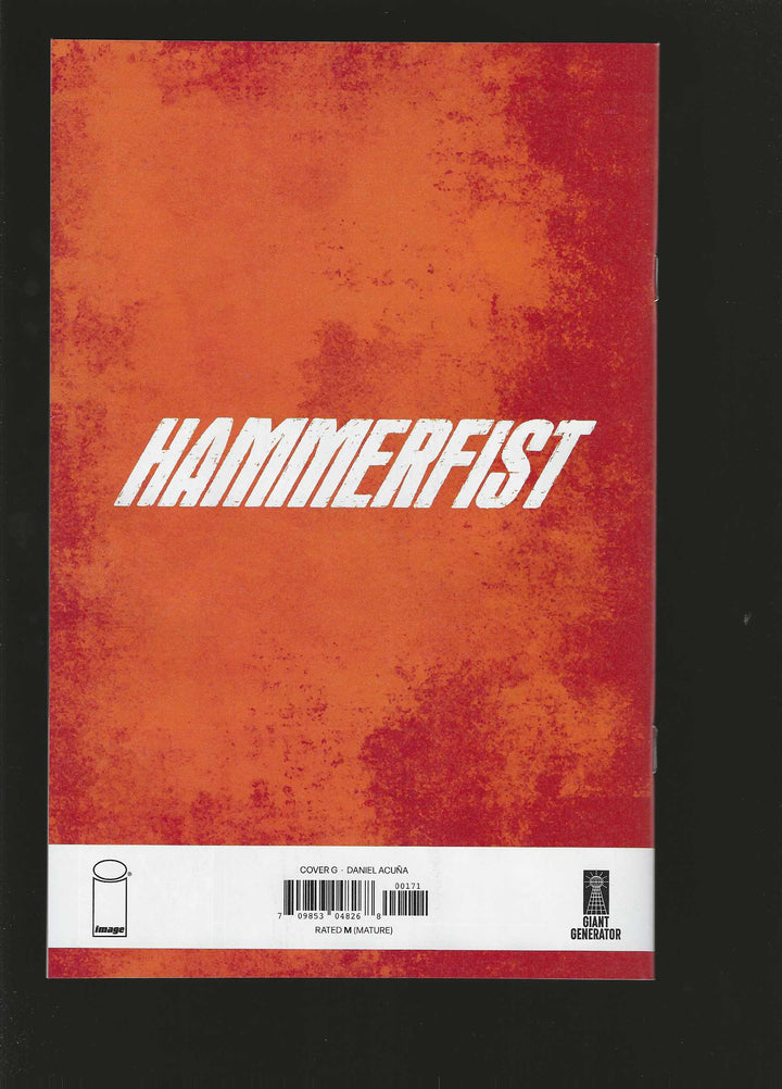 Hammerfist #1 Cover G (1:50) Daniel Acuna Variant (Mature)