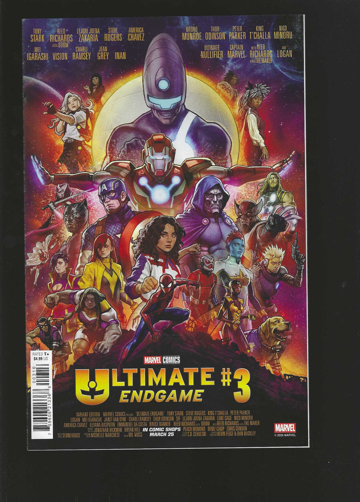 Ultimate Endgame #3 Variant (1:100) Stonehouse Homage Edition