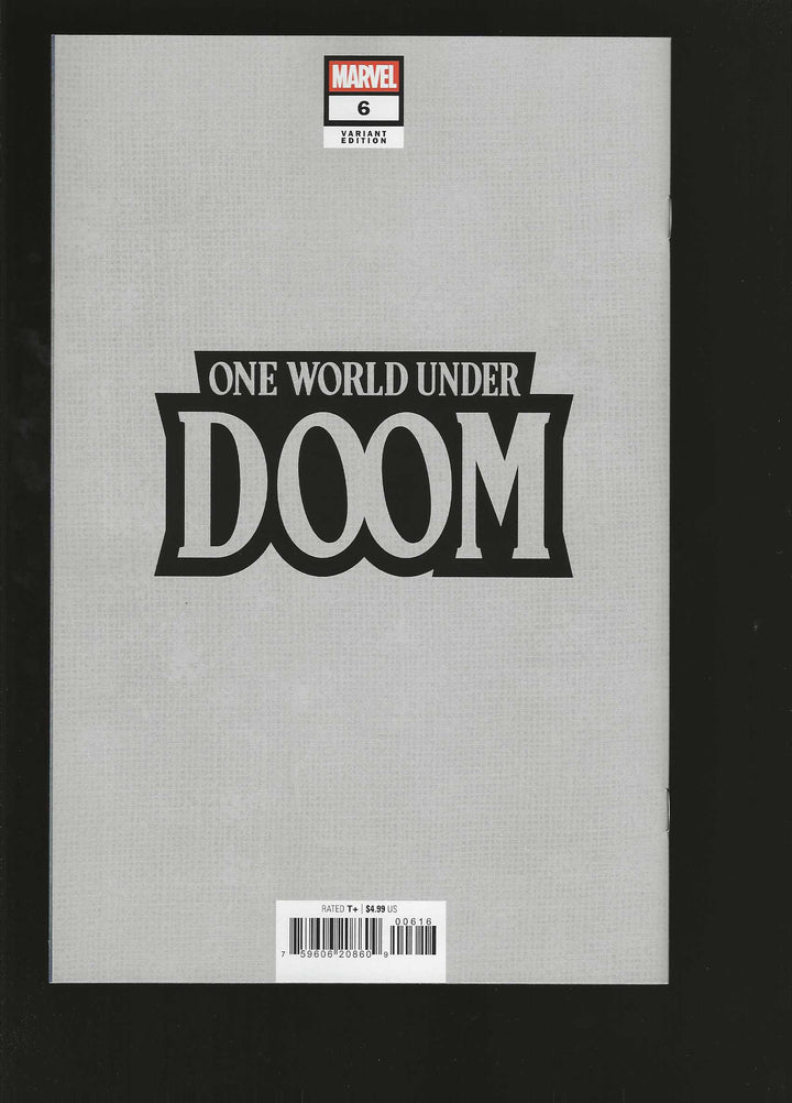 One World Under Doom #6 Variant (1:50) Pablo Villalobos Full Art Virgin Edition
