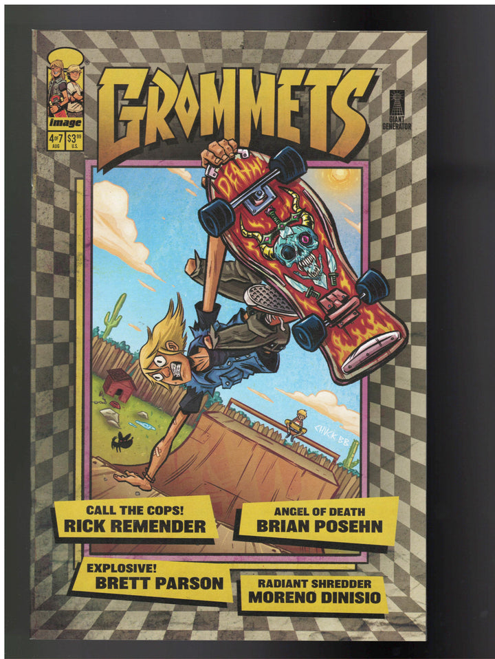 Grommets #4 (Of 7) Cover B (1:10) Chuck Bb Variant