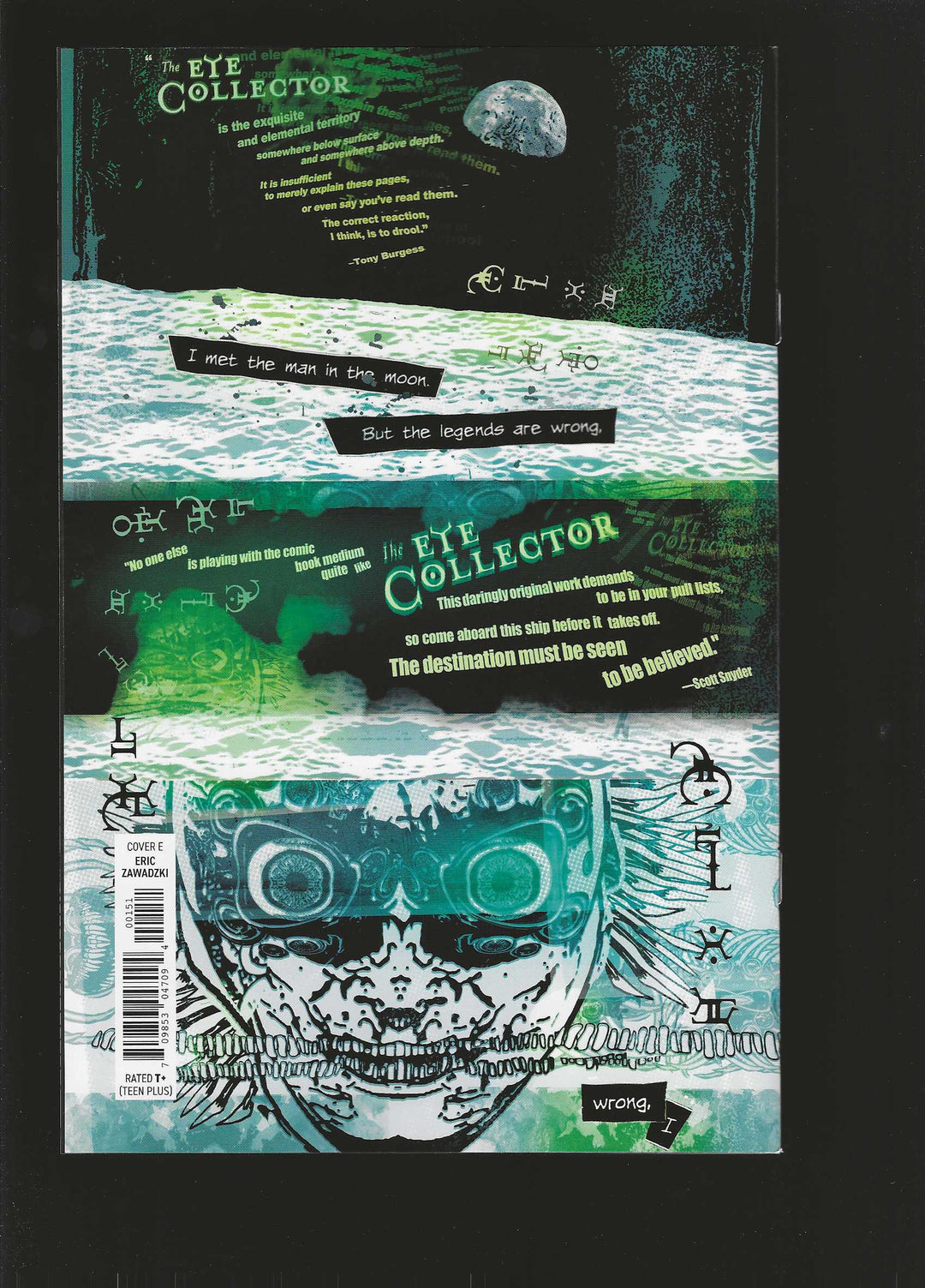 Eye Collector #1 Cover E (1:25) Eric Zawadzki Variant
