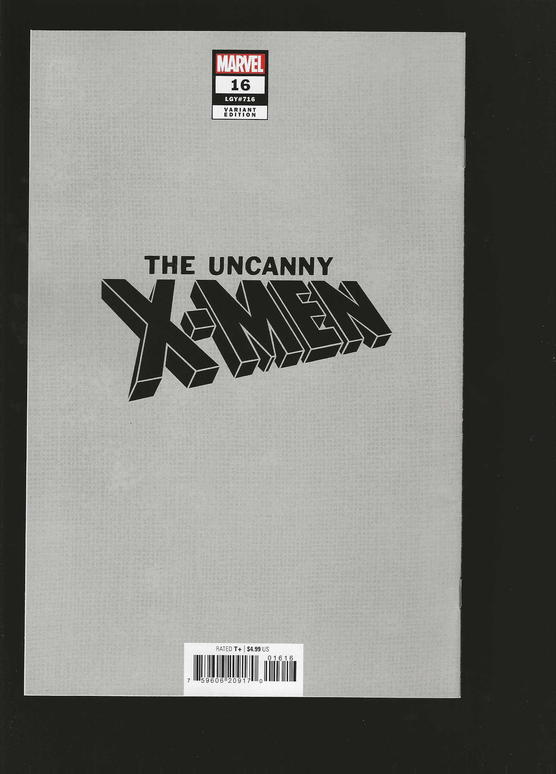 Uncanny X-Men #16 1:50 Aka Jubilee Full Art Virgin Variant