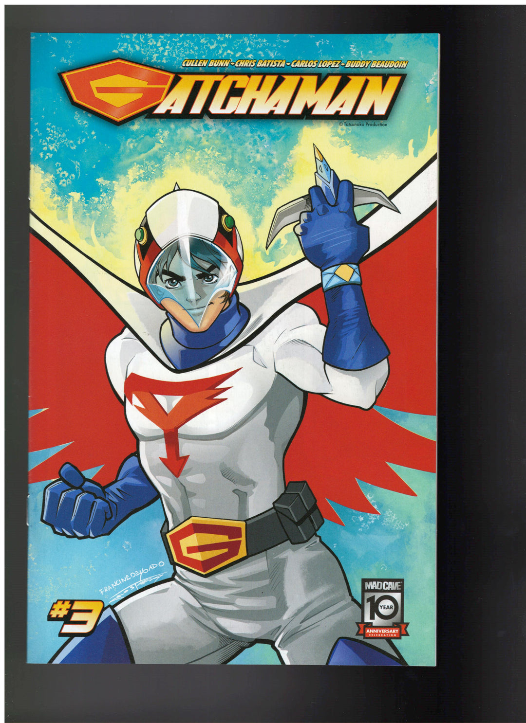 Gatchaman #3 Cover C (1:10) Francine Delgado Ken The Eagle Variant