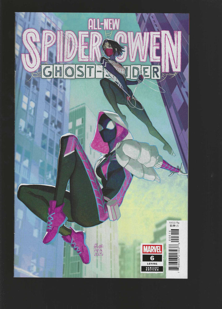 All-New Spider-Gwen The Ghost-Spider #6 Variant (1:25) Aka Edition
