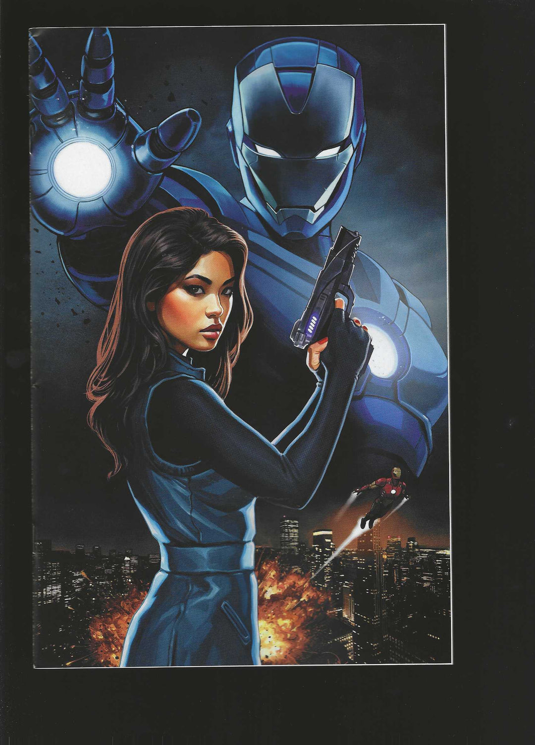 Iron Man #1 1:25 Ivan Talavera Melinda May Full Art Virgin Variant