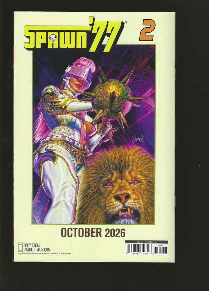 Spawn 77 #1 (Of 3) Cover G (1:50) Todd McFarlane Variant