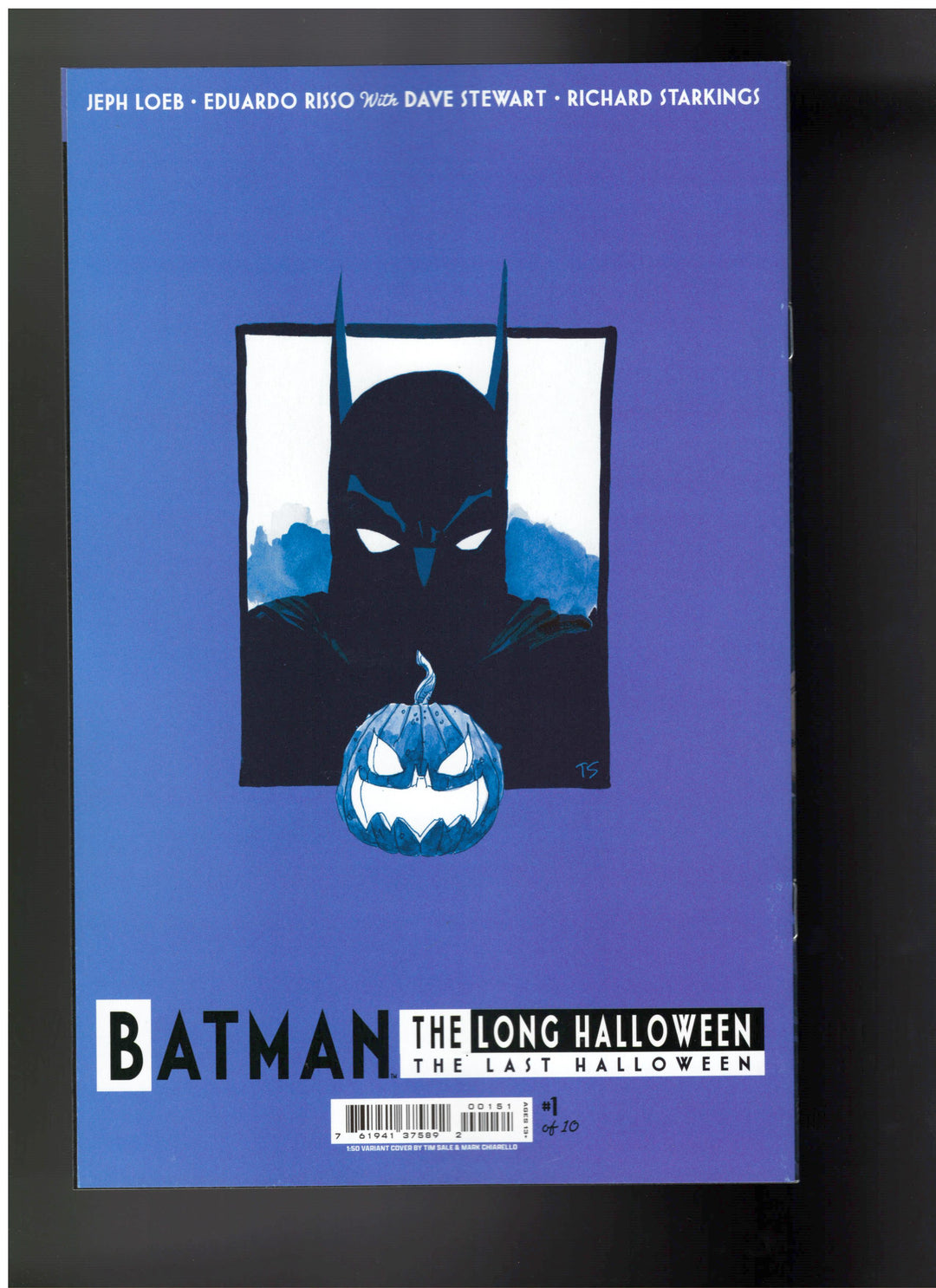 Batman The Long Halloween The Last Halloween #1 (Of 10) Cover E (1:50) Tim Sale Virgin Variant