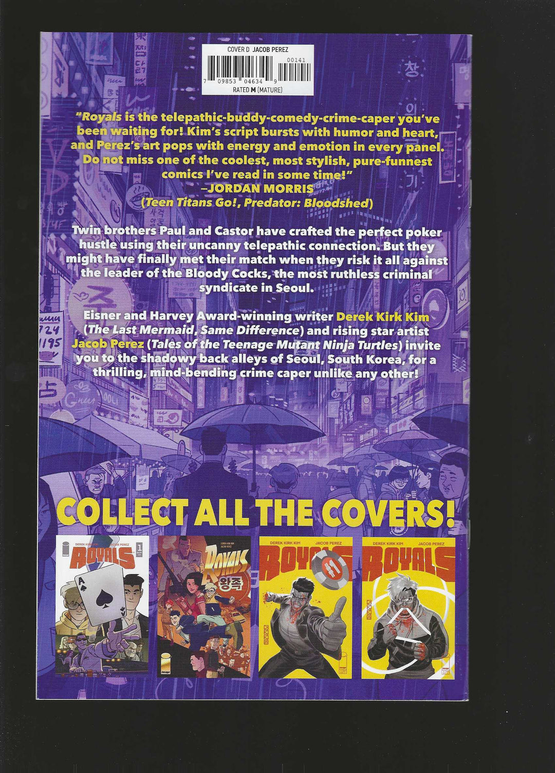 Royals (2026) #1 (Of 6) Cover D (1:25) Jacob Perez Variant (Mature)