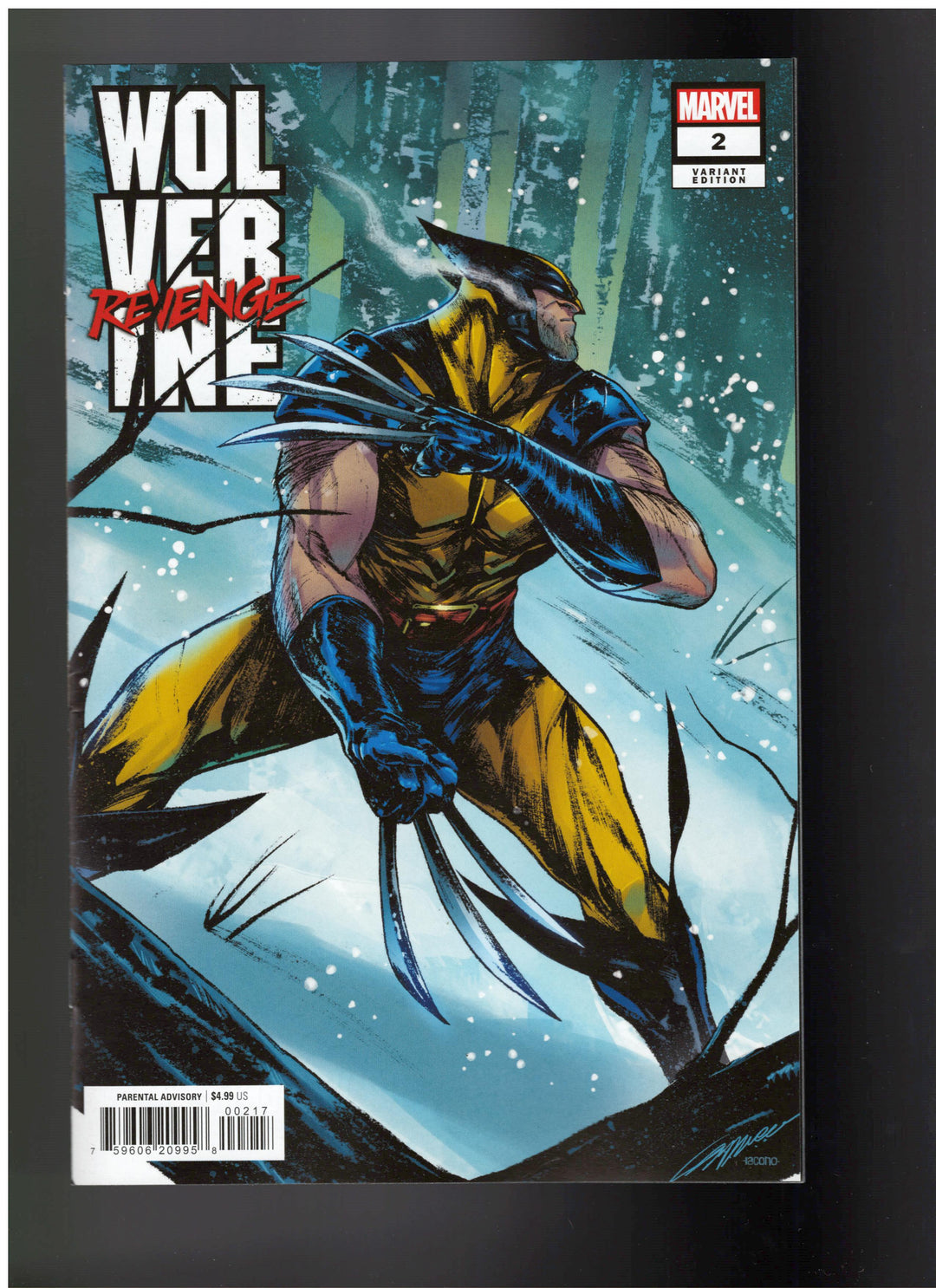 Wolverine Revenge #2 Variant (1:25) Alessandro Cappuccio Edition