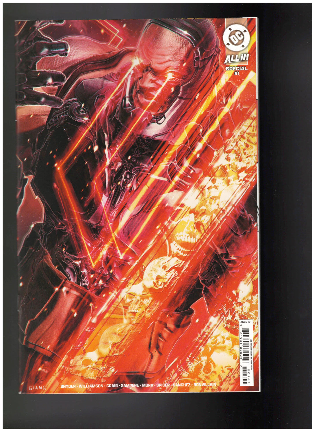 DC All In Special #1 (One Shot) Cover E 1:25 John Giang Wraparound Card Stock Variant