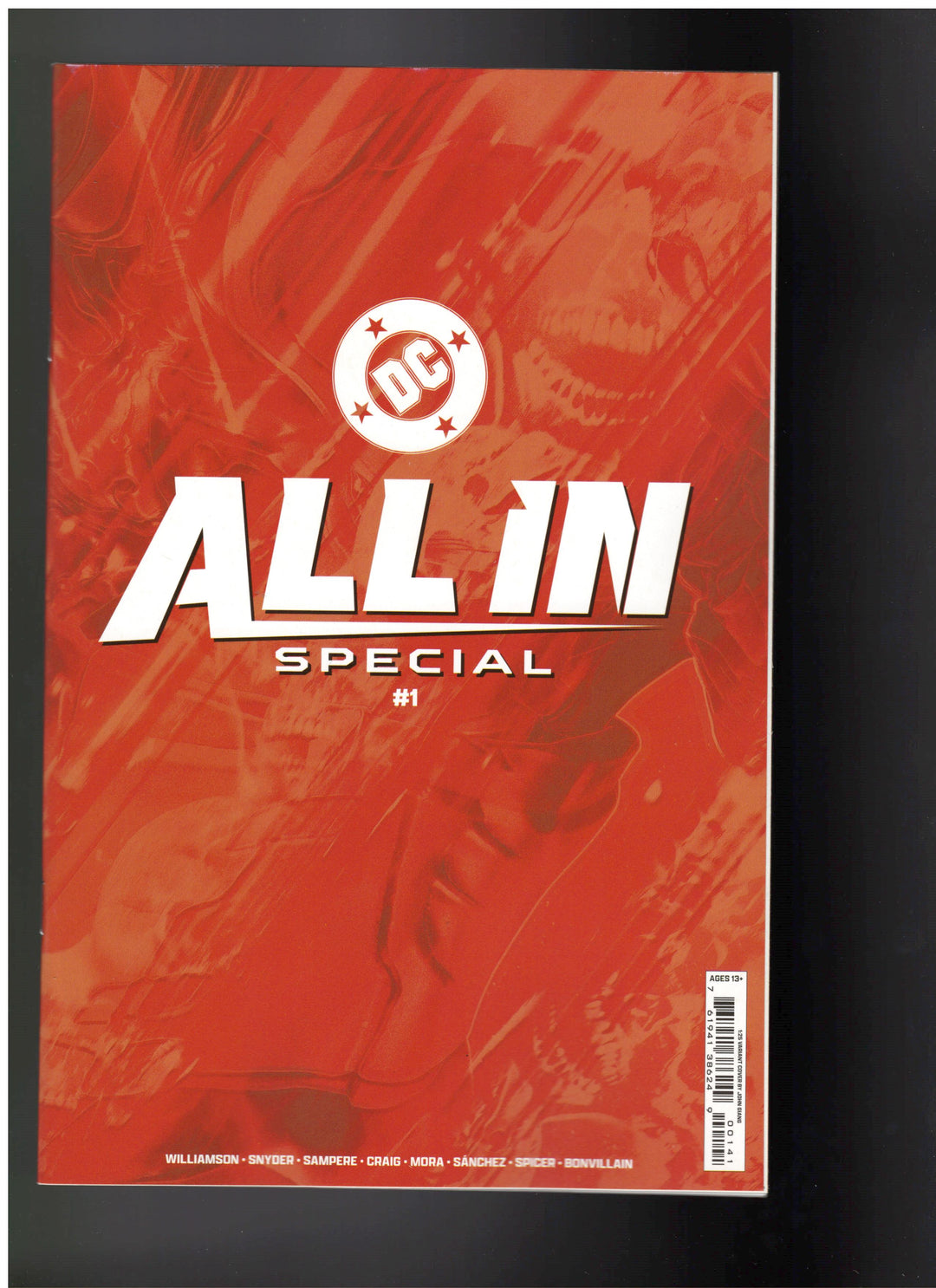 DC All In Special #1 (One Shot) Cover E 1:25 John Giang Wraparound Card Stock Variant