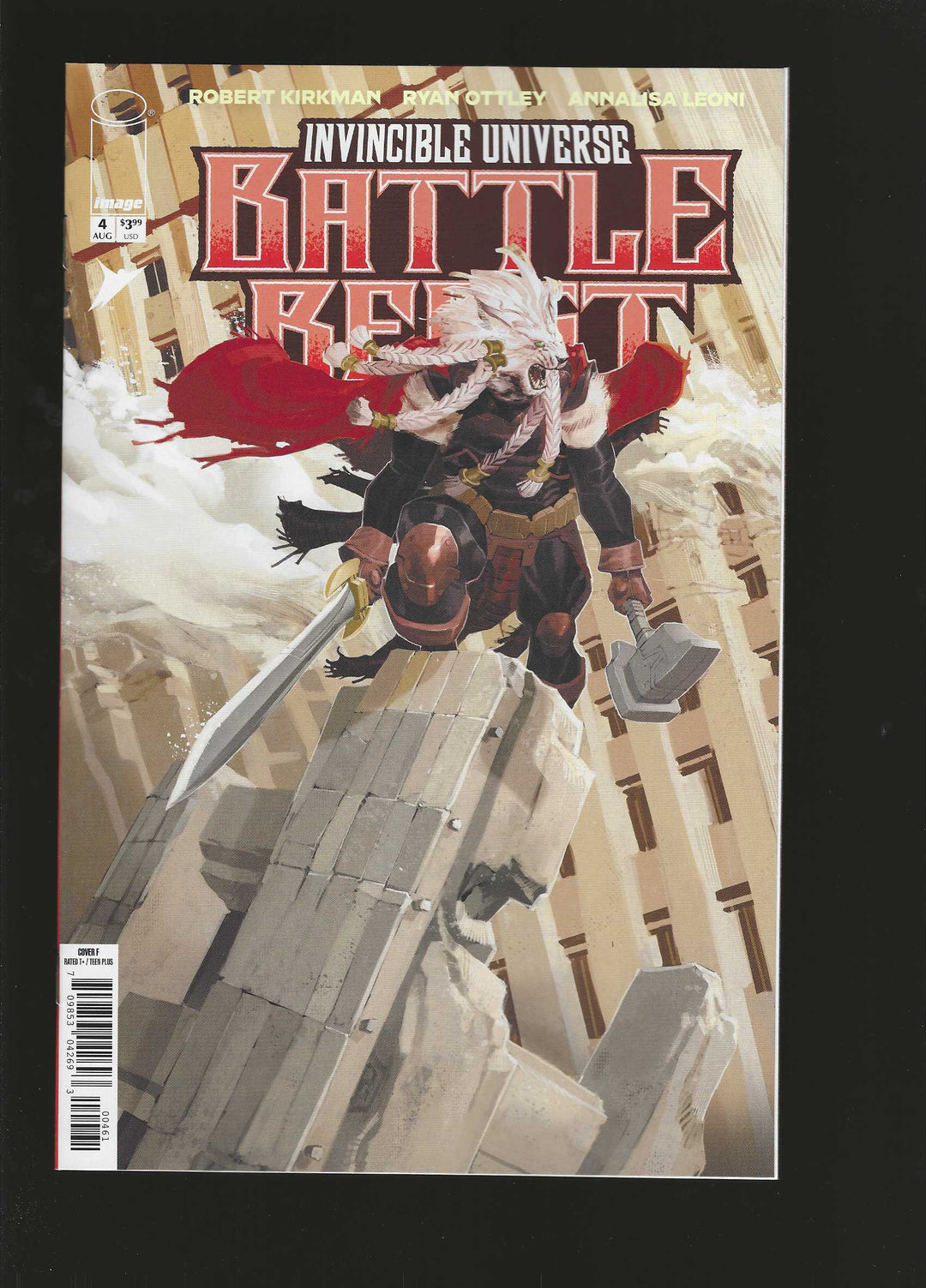 Invincible Universe Battle Beast #4 Cover F (1:100) Eric Canete Variant