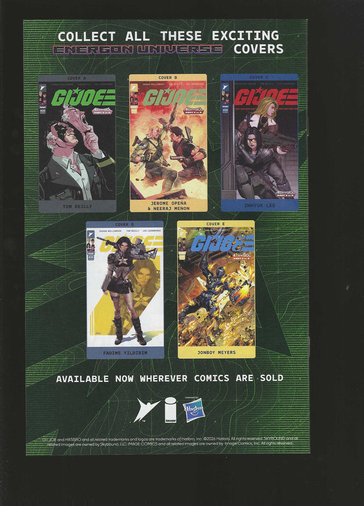 G.I. Joe (2024) #26 Cover D (1:25) Fadime Yildrim Streetwear Variant