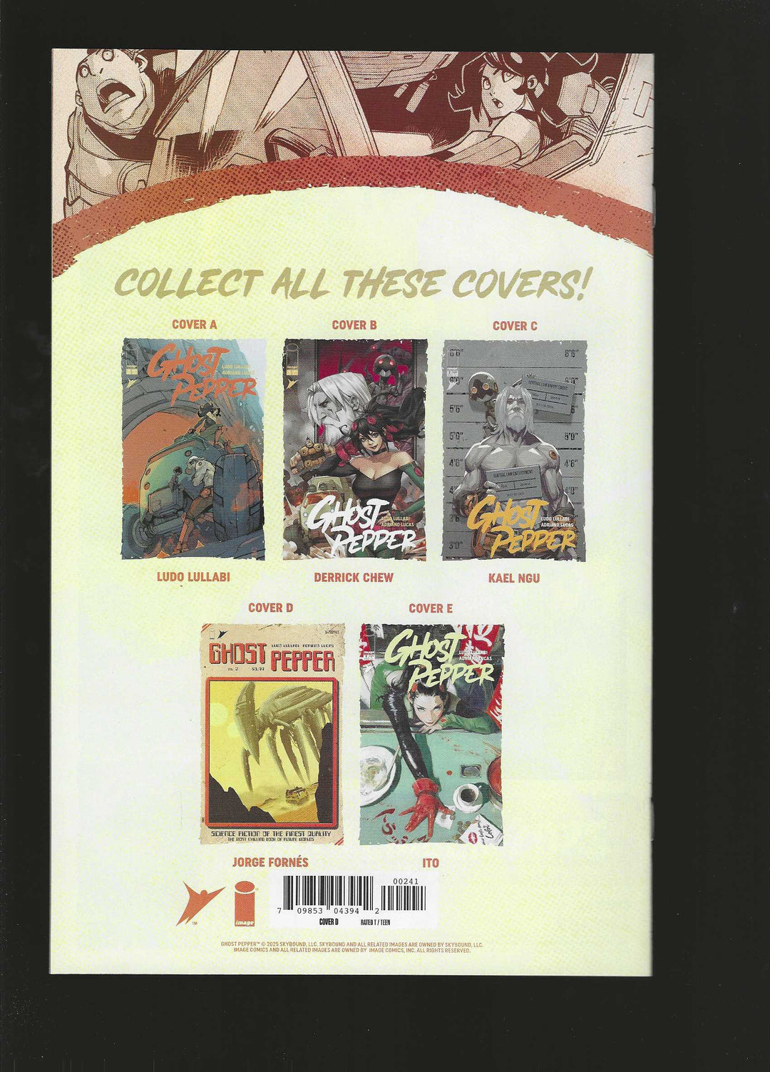 Ghost Pepper #2 Cover D (1:25) Jorge Fornes Variant