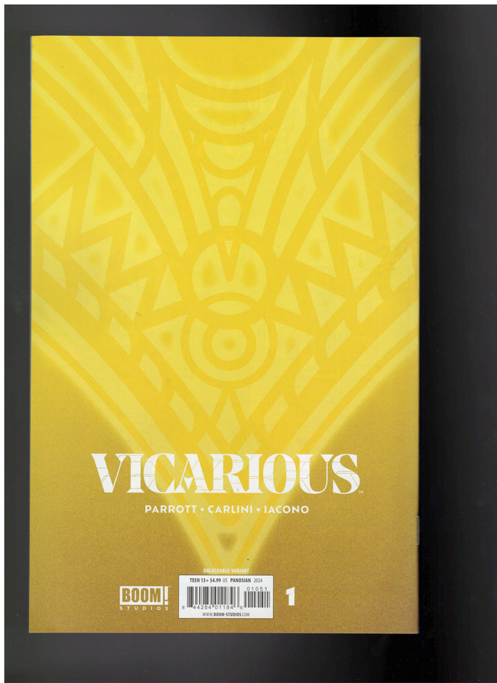 Vicarious #1 (Of 5) Cover E Panosian Virgin Unlockable - One Per Store