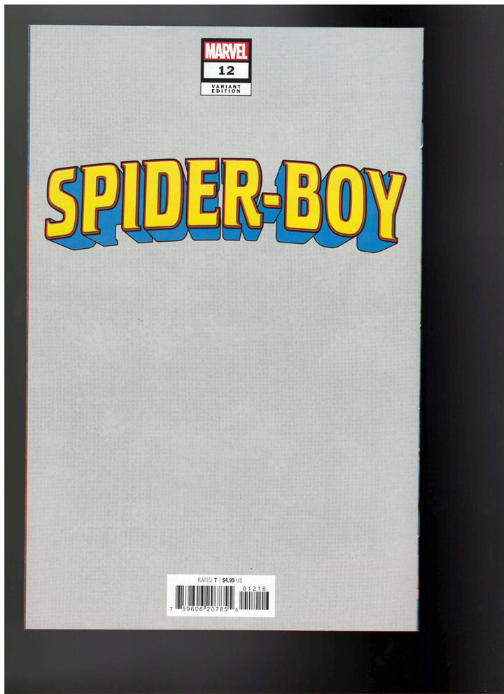 Spider-Boy (2024) #12 Variant (1:50) Elizabeth Torque Full Art Virgin Edition