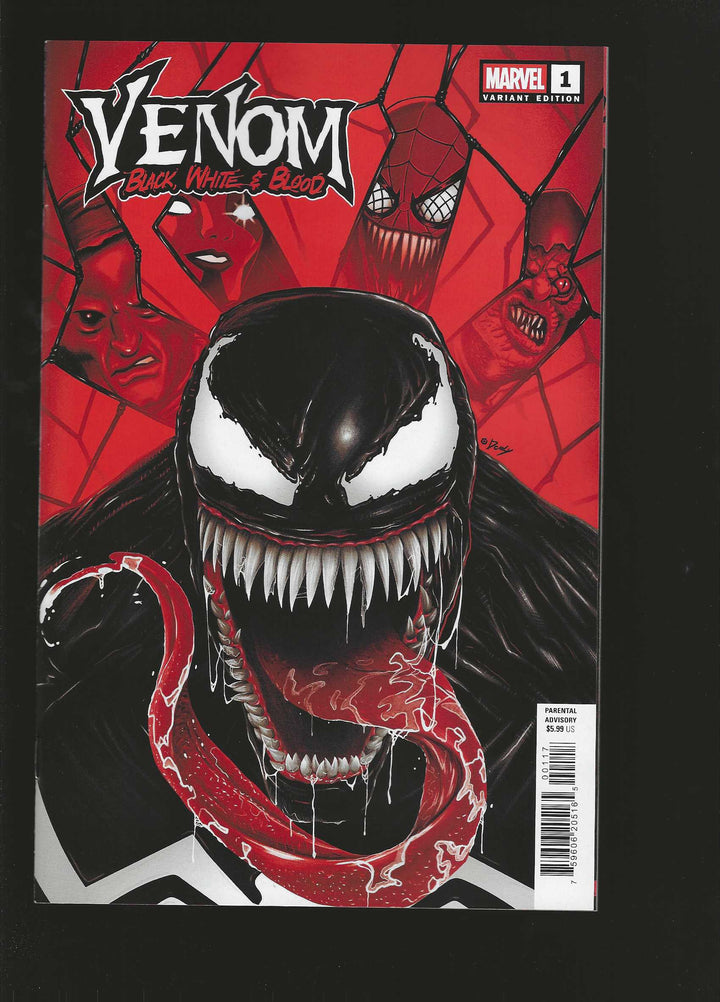 Venom Black White & Blood #1 Variant (1:25) Doaly Edition