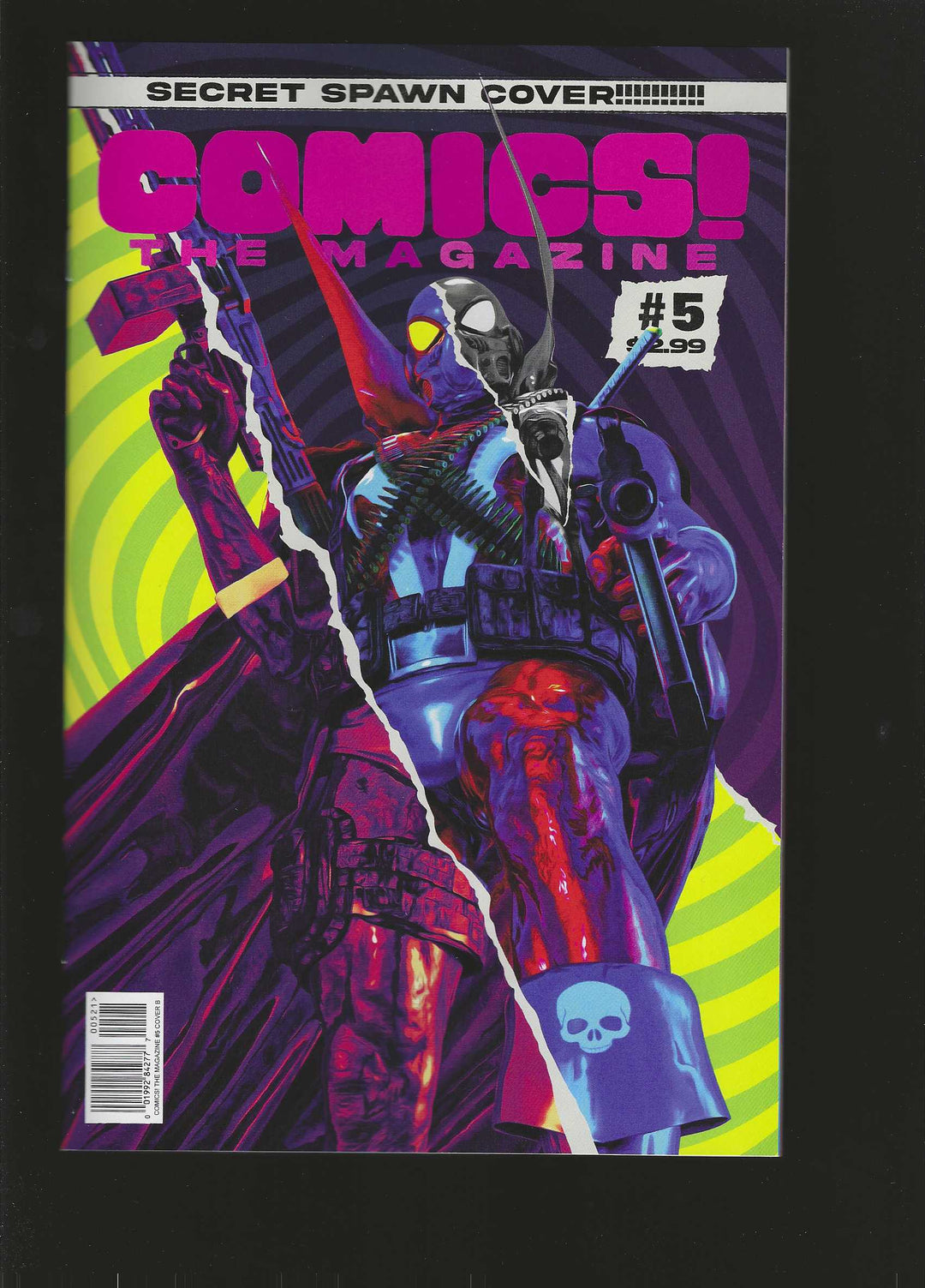 Comics The Magazine #5 - Secret Mark Spears Spawn Variant - One Per Store