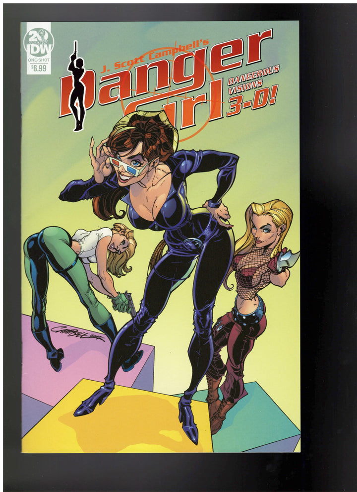 Danger Girl: Dangerous Visions 3-D (2019) #1 GLASSES INCLUDED