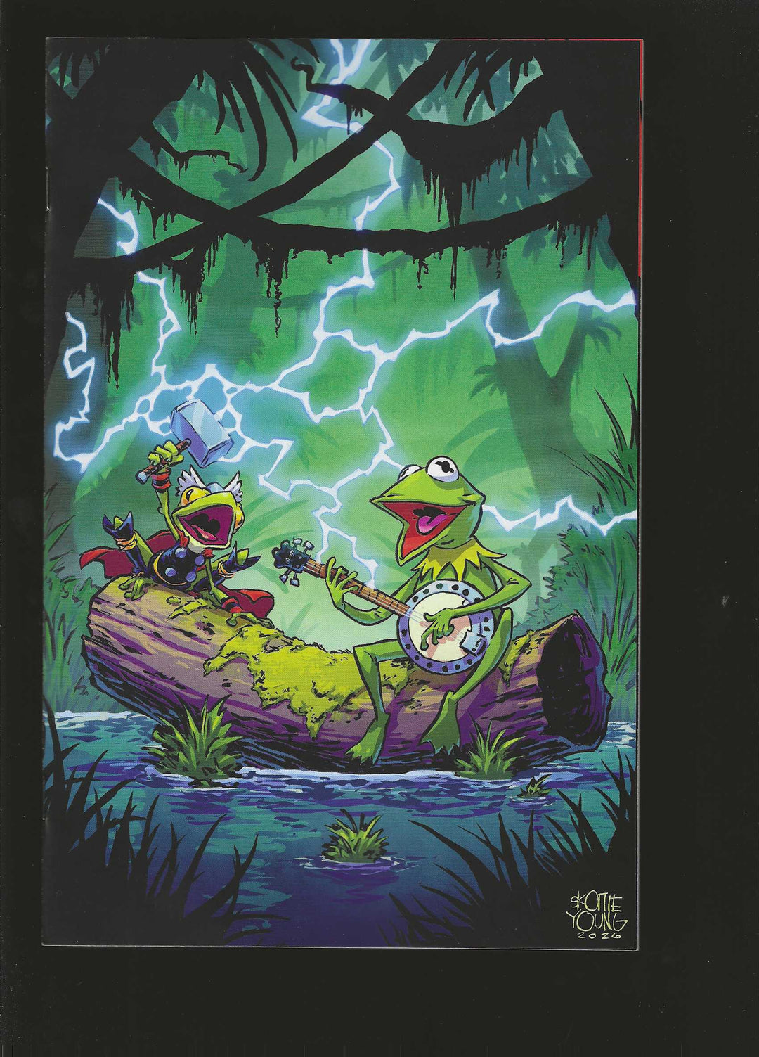 Muppets Take The Marvel Universe #1 Variant (1:100) Skottie Young Full Art Virgin Edition