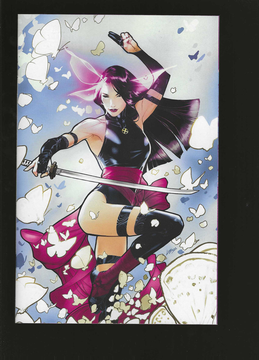 Psylocke Ninja #1 Variant (1:100) Pablo Villalobos Full Art Virgin Edition