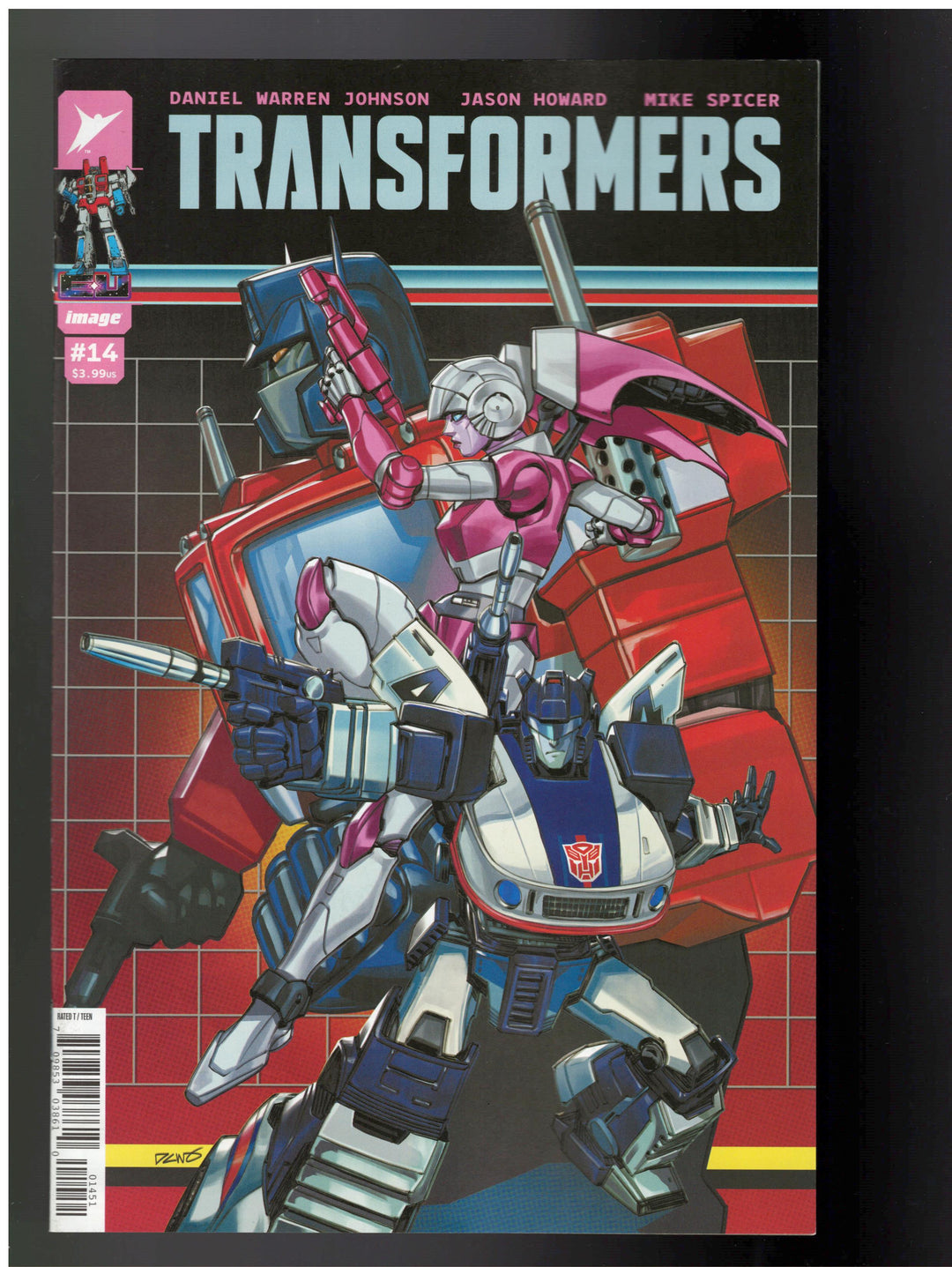 Transformers (2023) #14 Cover E (1:50) Derrick Chew Variant