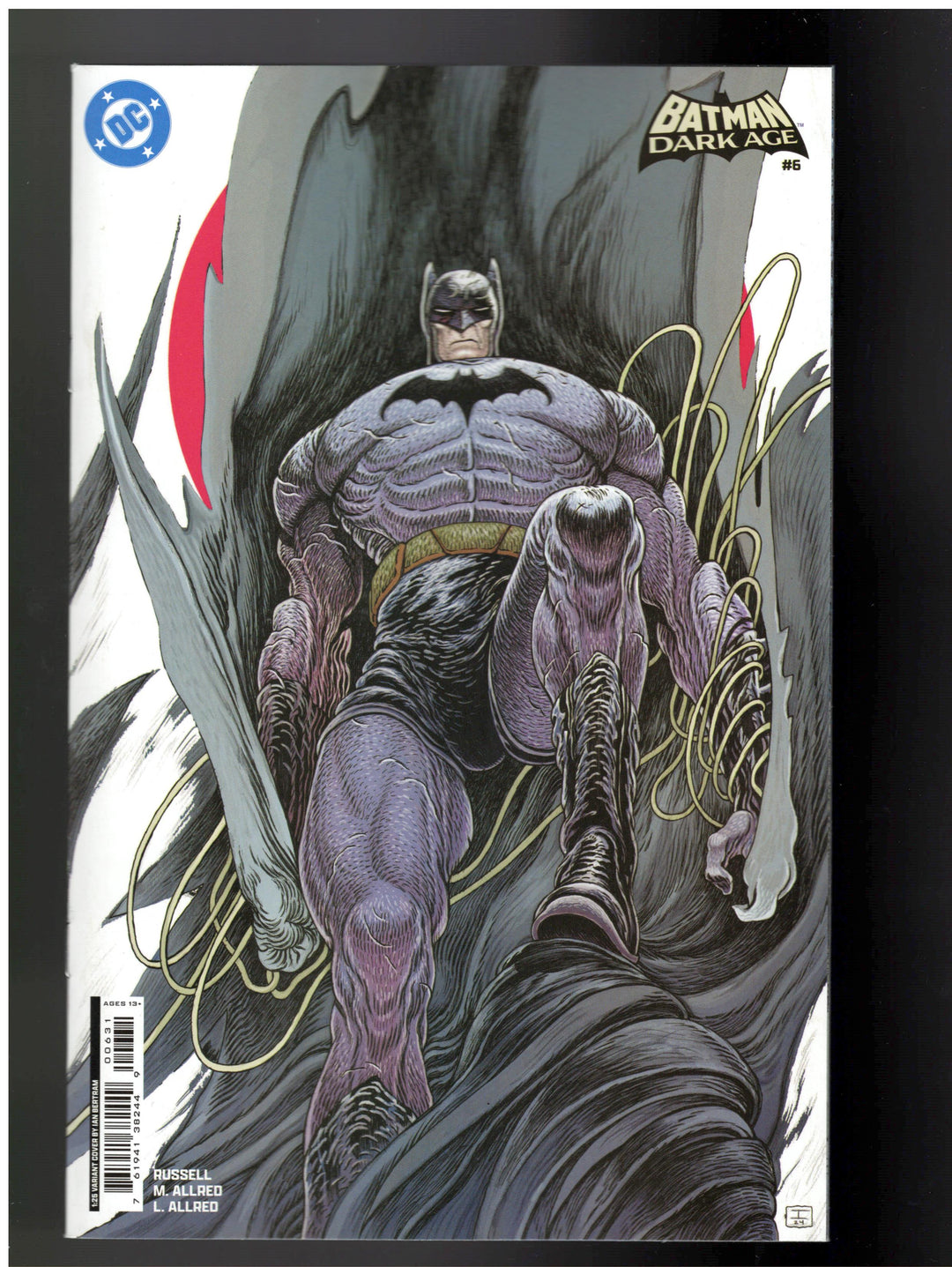 Batman Dark Age #6 (Of 6) Cover C (1:25) Ian Bertram Card Stock Variant