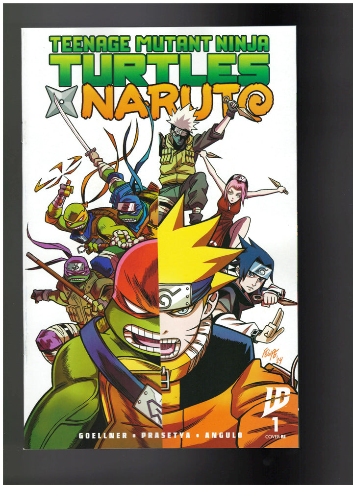 Teenage Mutant Ninja Turtles X Naruto #1 Variant (1:25) Smith Edition