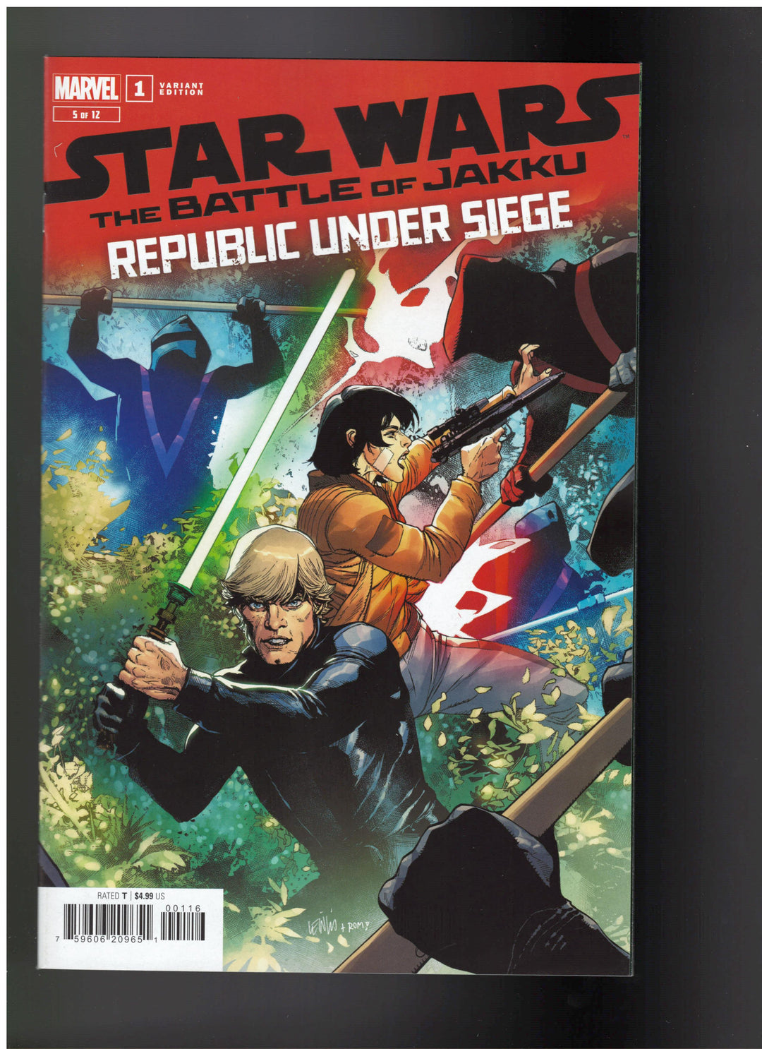 Star Wars: Battle Of Jakku - Republic Under Siege #1 Variant (1:25) Leinil Yu Edition