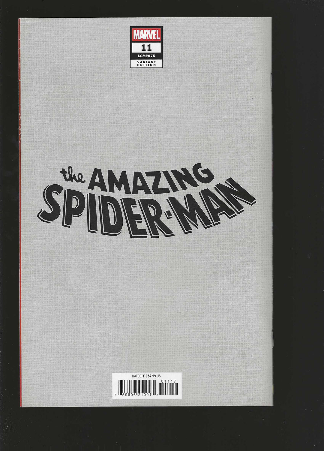 Amazing Spider Man #11 1:50 Pepe Larraz Full Art Virgin Variant