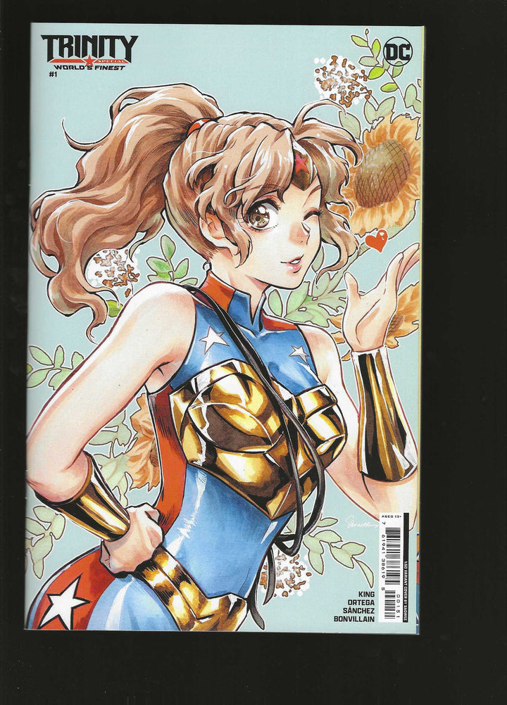 Trinity Special Worlds Finest #1 (One Shot) Cover E (1:50) Saowee Card Stock Variant (Very Rare Low Print Run)