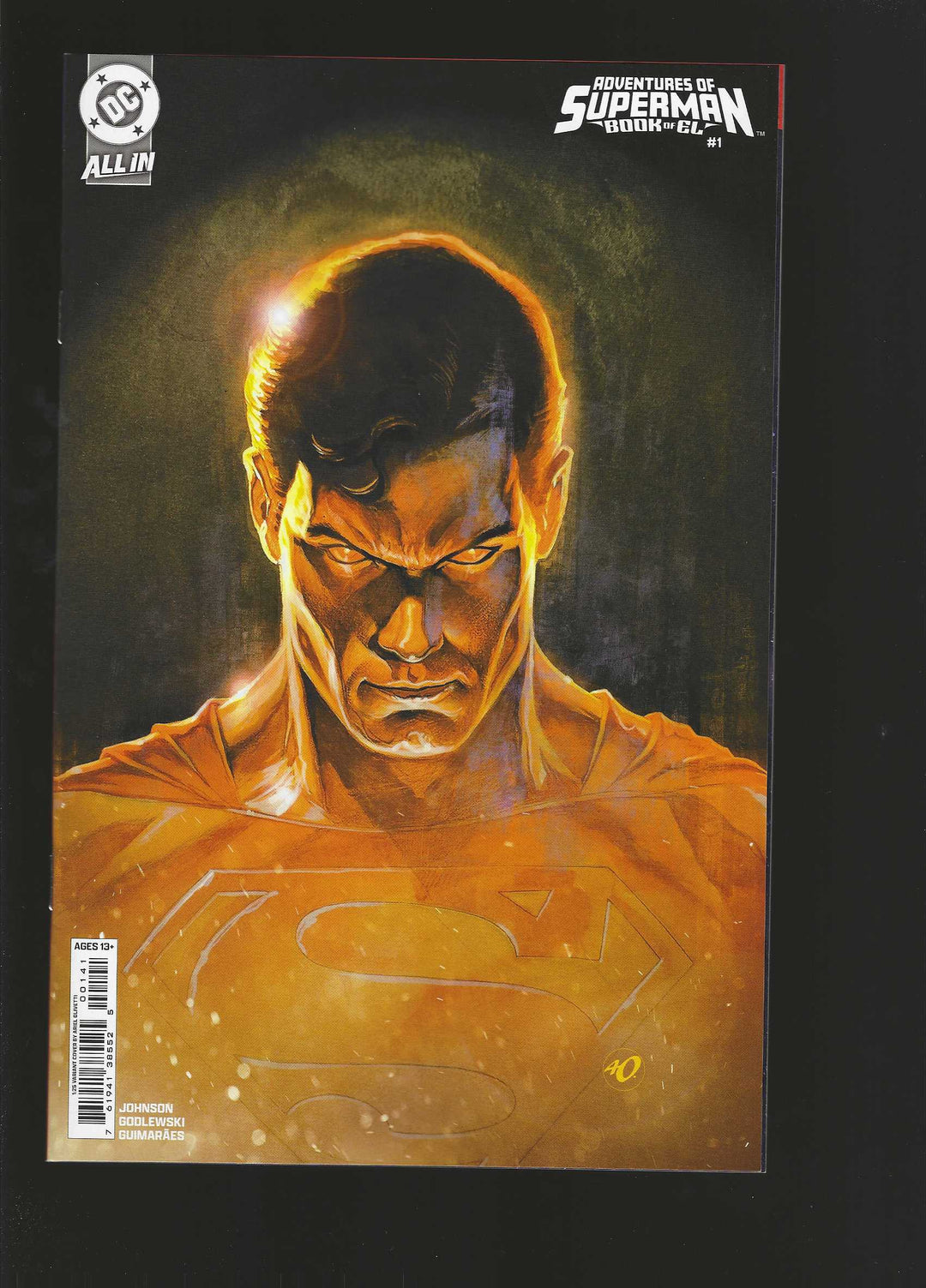 Adventures Of Superman Book Of El #1 (Of 12) Cover E (1:25) Ariel Olivetti Card Stock Variant