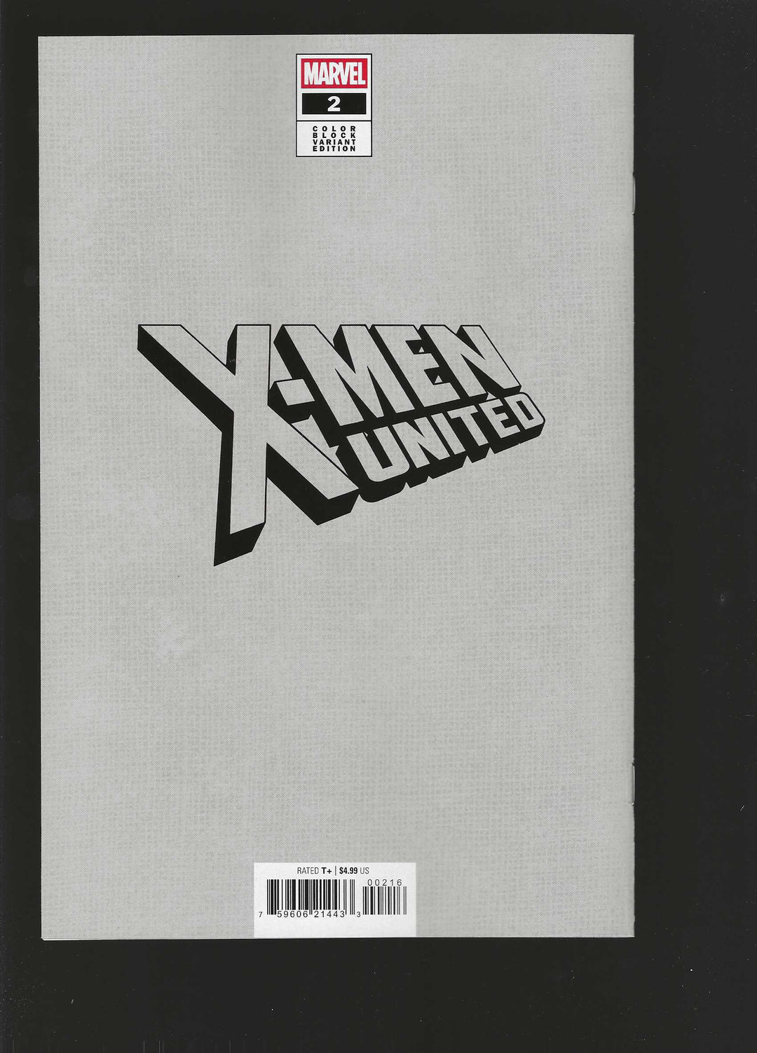X-Men United #2 Variant (1:50) David Nakayama Color Block White Full Art Virgin Edition