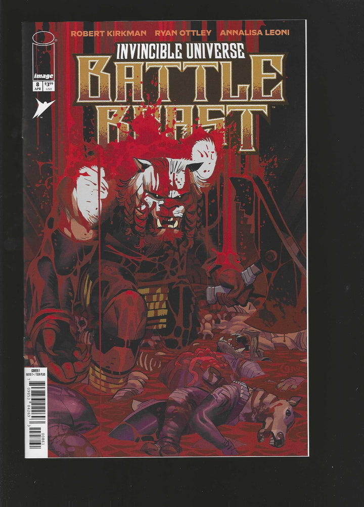 Invincible Universe Battle Beast #8 Cover F (1:100) Lorenzo De Felici Variant