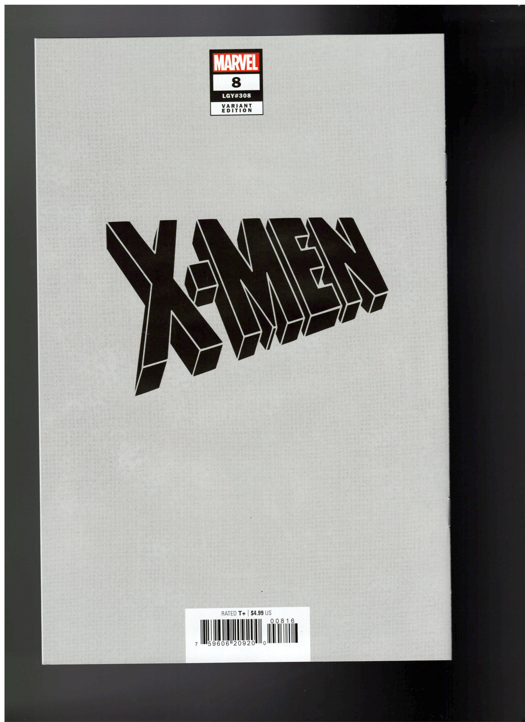 X-Men (2024) #8 Variant (1:50) Aka Temper Virgin Edition [Raid On Graymalkin]