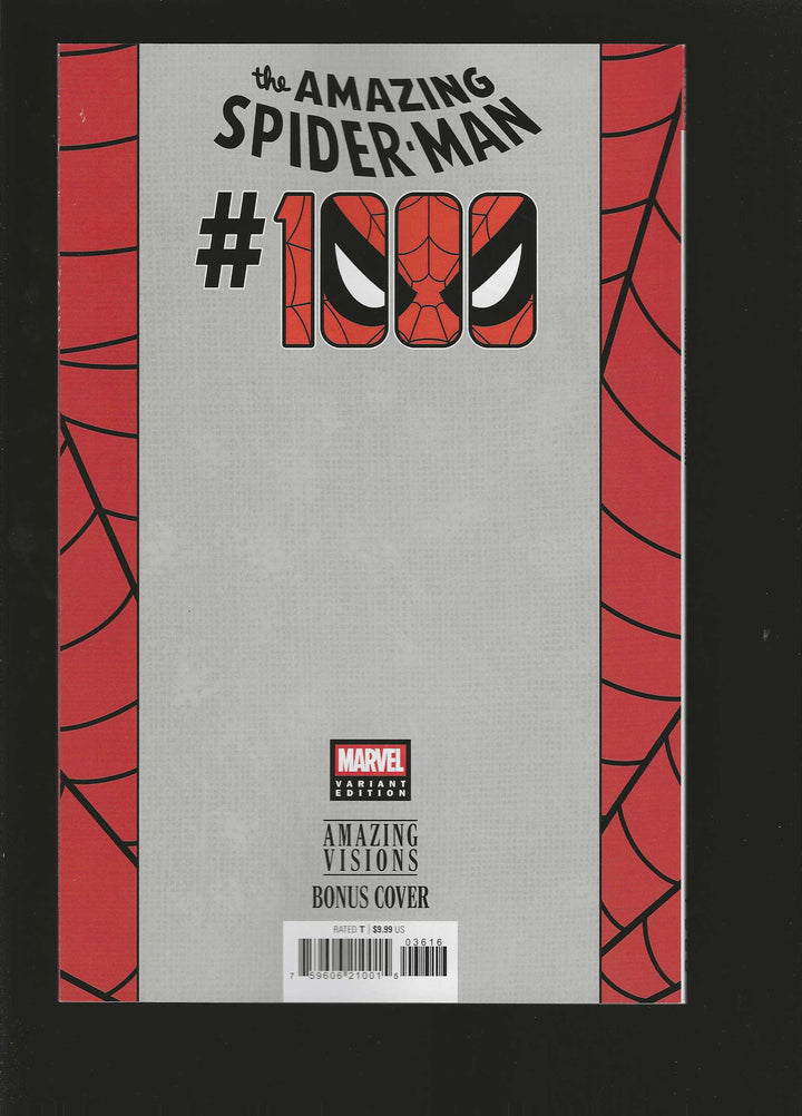 Amazing Spider-Man #1000 (1:100) Lee Bermejo Amazing Visions Full Art Virgin Variant