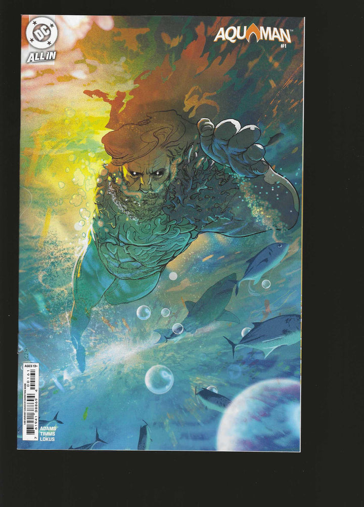 Aquaman (2025) #1 Cover G (1:50) Christian Ward Card Stock Edition