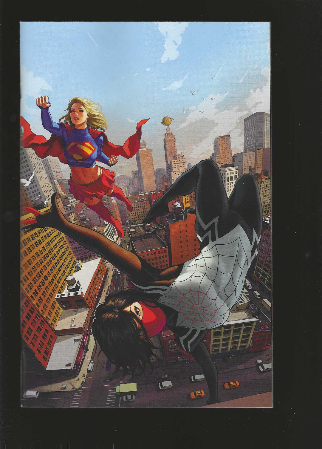 Marvel/DC: Spider-Man/Superman #1 Variant (1:100) Ivan Talavera Full Art Virgin Edition
