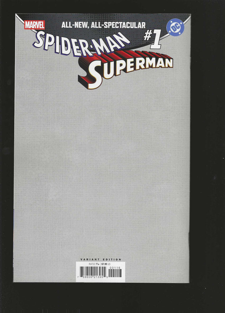 Marvel/DC: Spider-Man/Superman #1 Variant (1:100) Ivan Talavera Full Art Virgin Edition