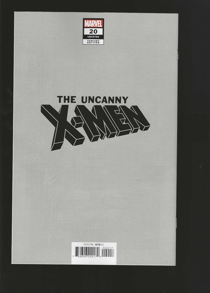 Uncanny X Men (2024) #20 Variant (1:50) Fanyang Rogue Full Art Virgin Edition