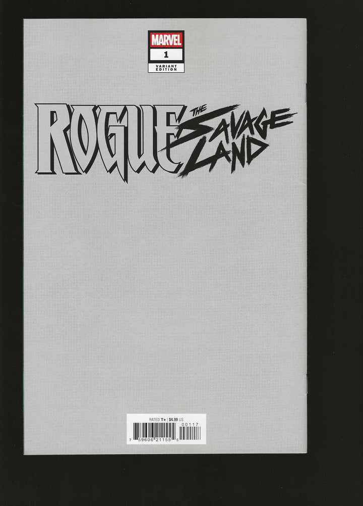 Rogue The Savage Land #1 Variant (1:100) J. Scott Campbell Rogue Full Art Virgin Editon