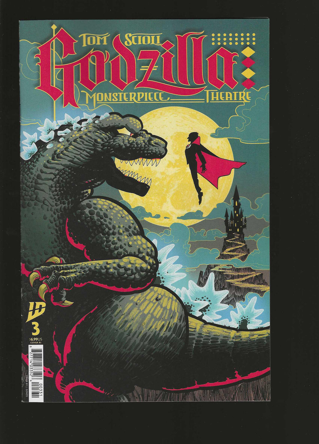 Godzillas Monsterpiece Theatre #3 Cover C (1:10) J. Gonzo Variant