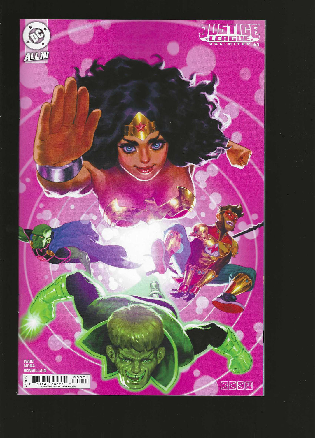 Justice League Unlimited (2025) #3 Cover G (1:50) Derek Kirk Kim Card Stock Variant