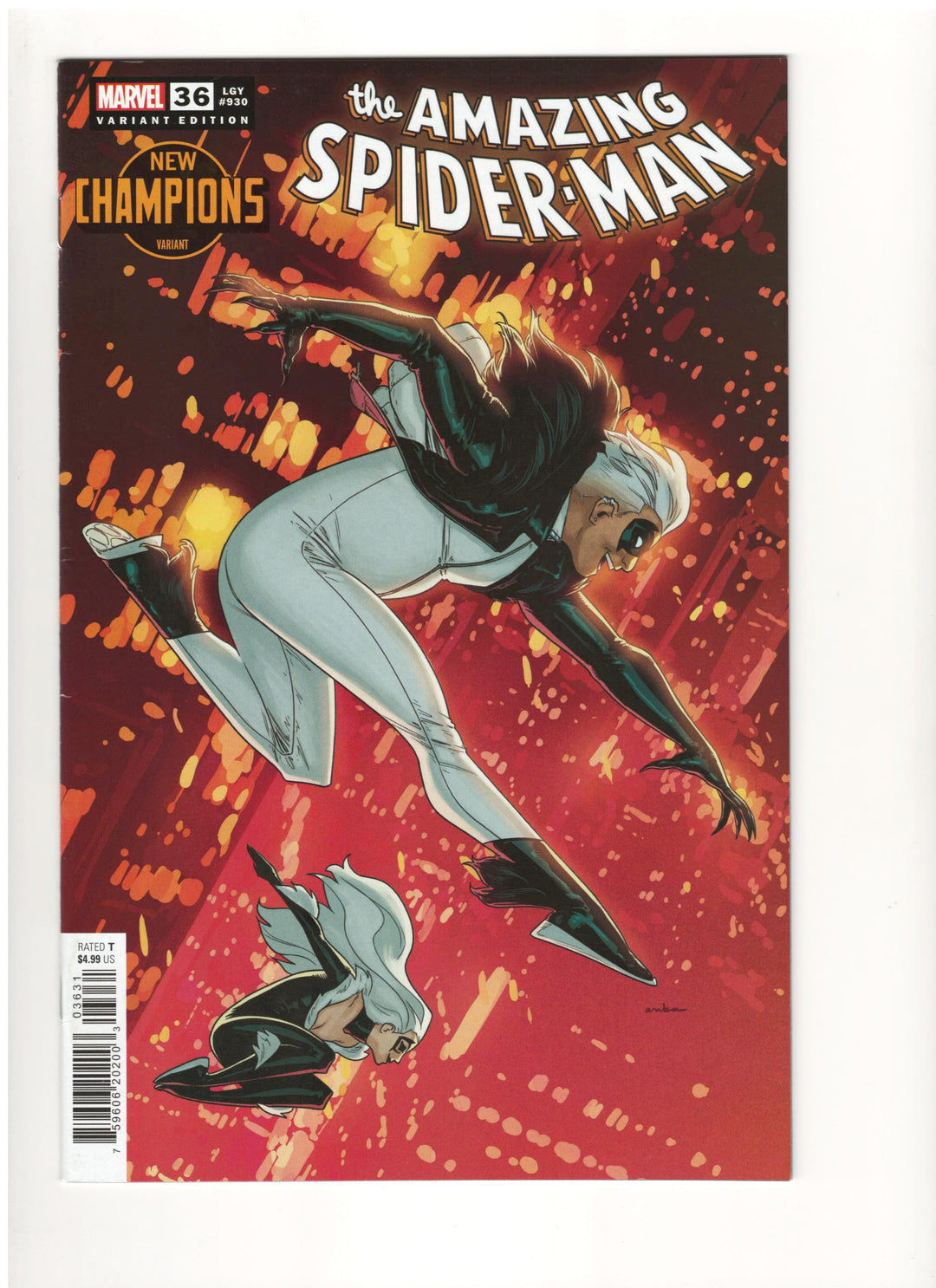 Amazing Spider-Man (2022) #36 Kris Anka New Champions Variant