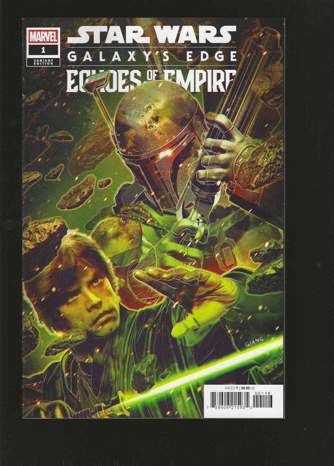 Star Wars Galaxy's Edge Echoes Of The Empire #1 Variant (1:25) John Giang Edition