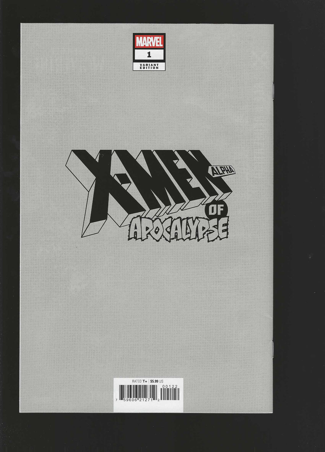 X-Men Of Apocalypse Alpha #1 Variant (1:100) Peach Momoko Full Art Virgin Edition