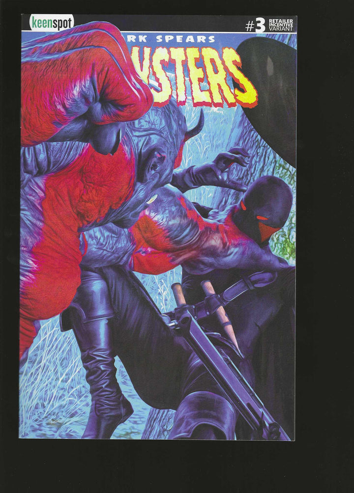 Mark Spears Monsters #3 Cover H (1:25) Mark Spears The Fightr Variant Edition