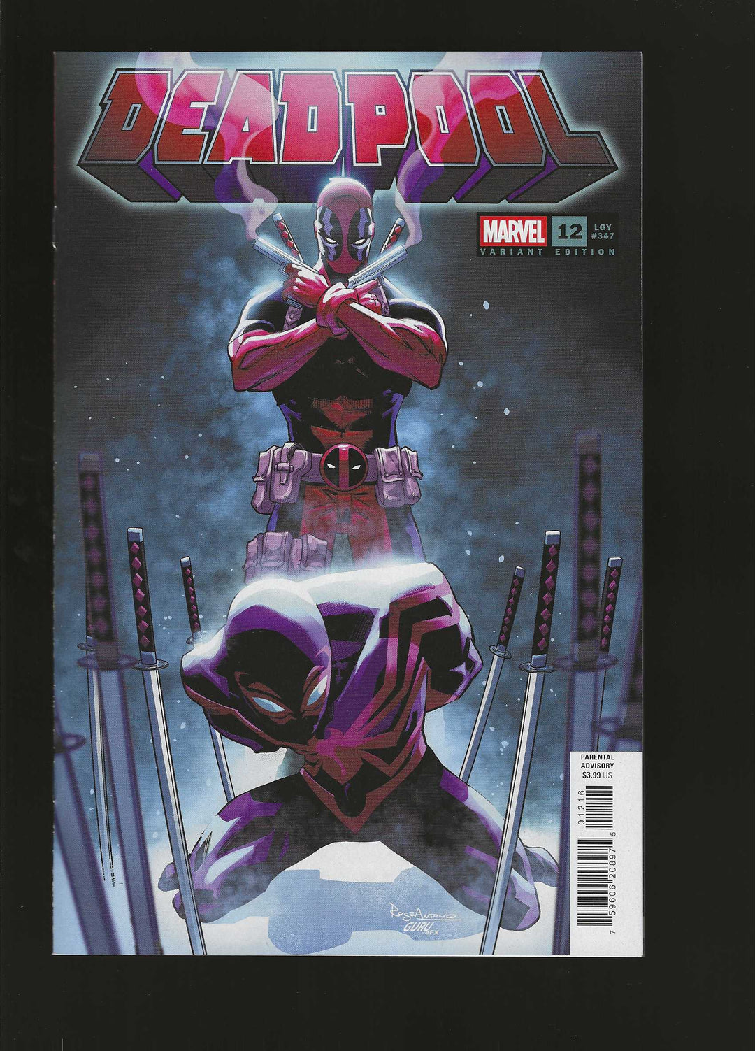 Deadpool (2024) #12 Variant (1:25) Roge Antonio Edition [Deadpool Vs Spider-Man]