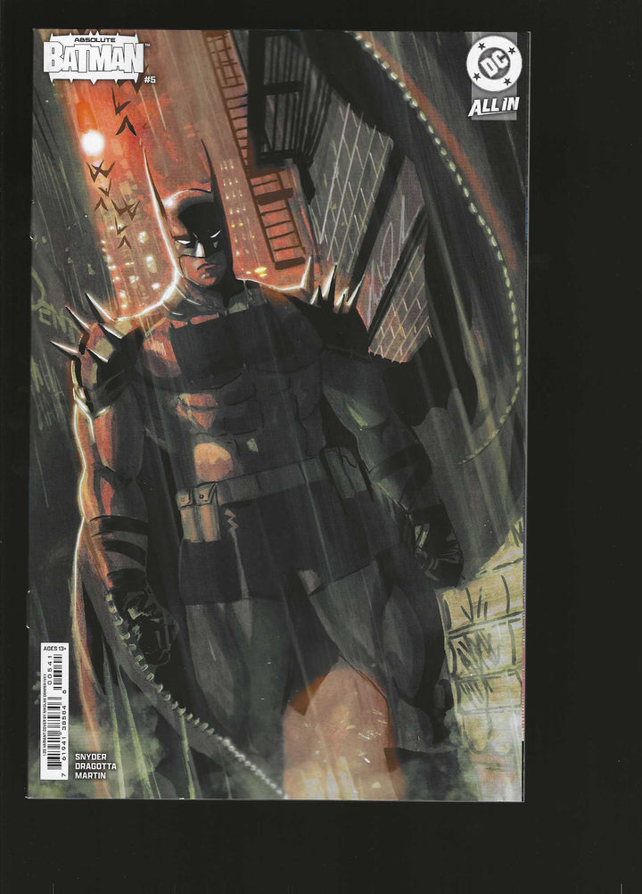 Absolute Batman #5 Cover D (1:25) Nikolas Draper-Ivey Card Stock Variant