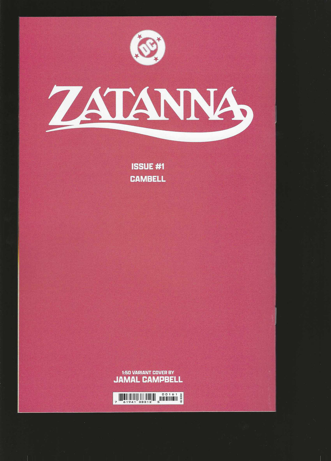 Zatanna (2025) #1 (Of 6) Cover J (1:50) Jamal Campbell Frames Virgin Card Stock Variant